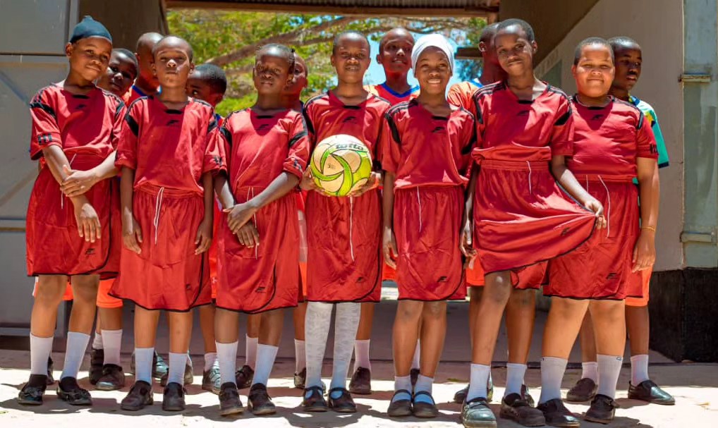 Wachezaji wa netiboli / Netball players
