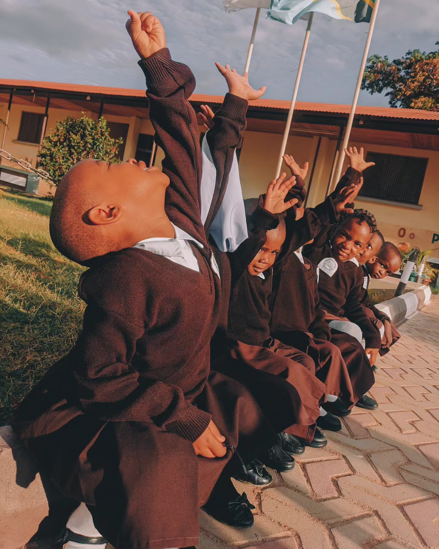 Sherehe ya mwisho wa mwaka wa shule / End-of-year school celebration